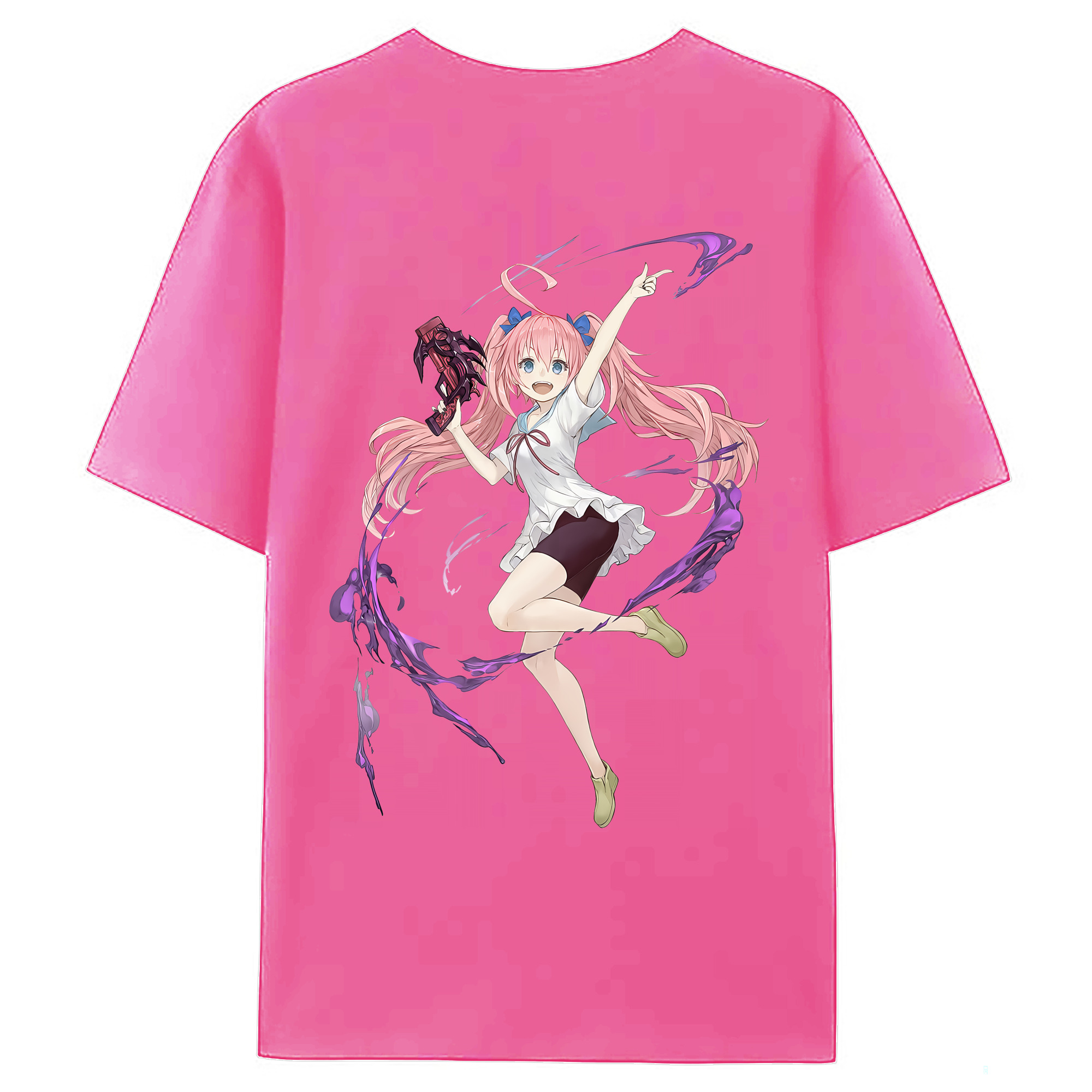 （画像用） 転スラ Regarding Reincarnated to Slime レディース半袖Tシャツ(バックプリント)